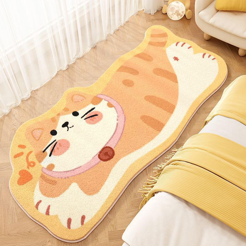 Playful Cat-Themed Area Rug