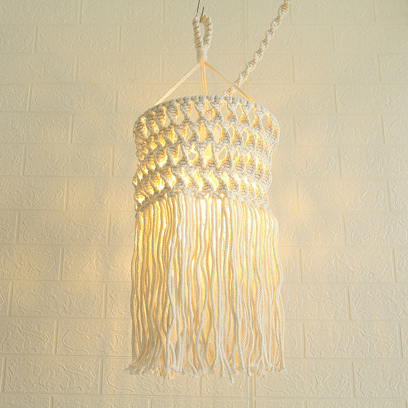 Macramé Pendant Light Fixture