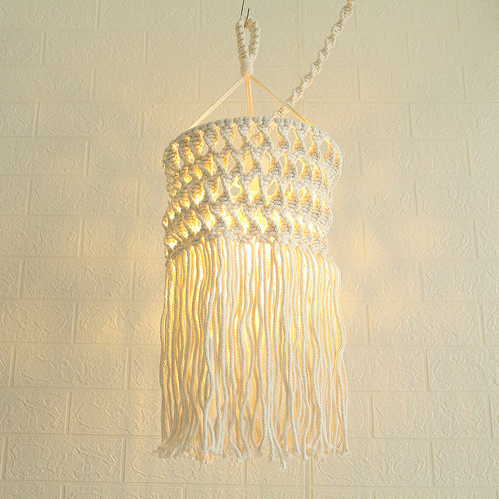 Macramé Pendant Light Fixture