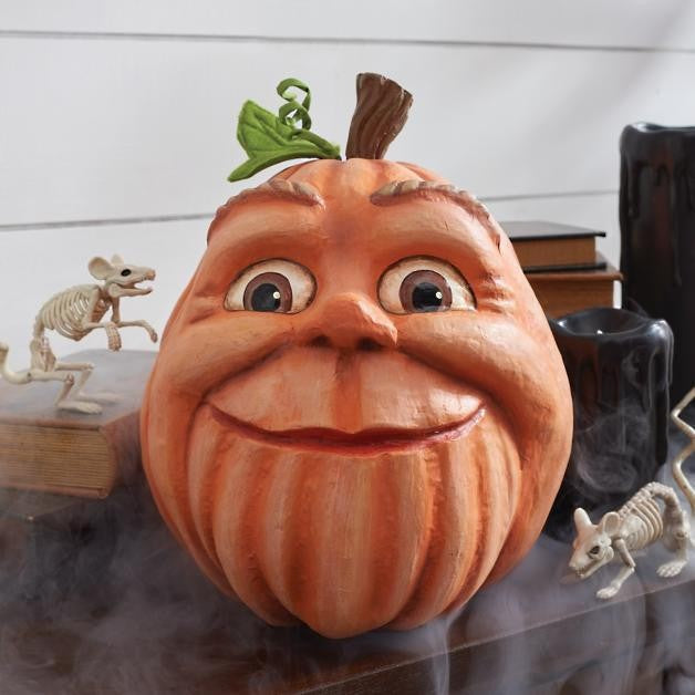Funny Halloween Pumpkin Figure