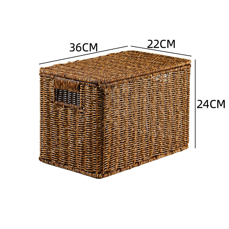 Handcrafted Woven Storage Bucket