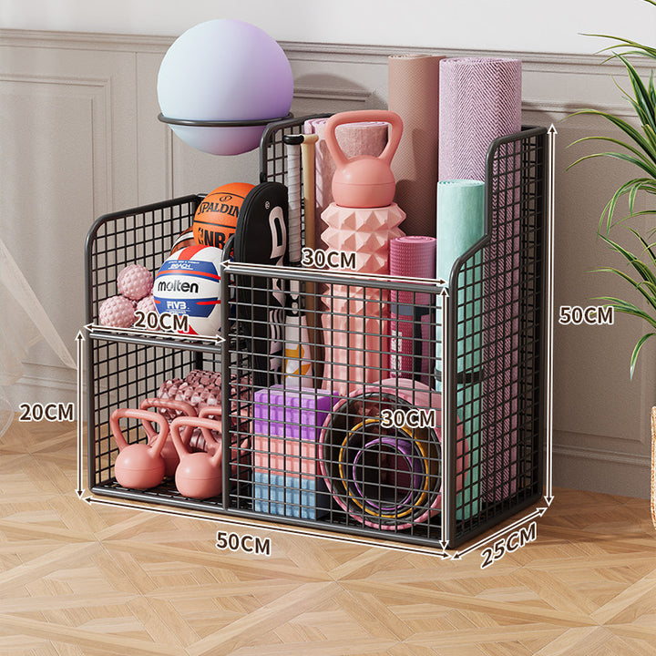 Multi-Level Fitness Equipment Organizer