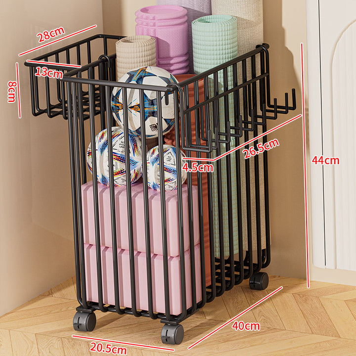 Versatile trolley with partition walls