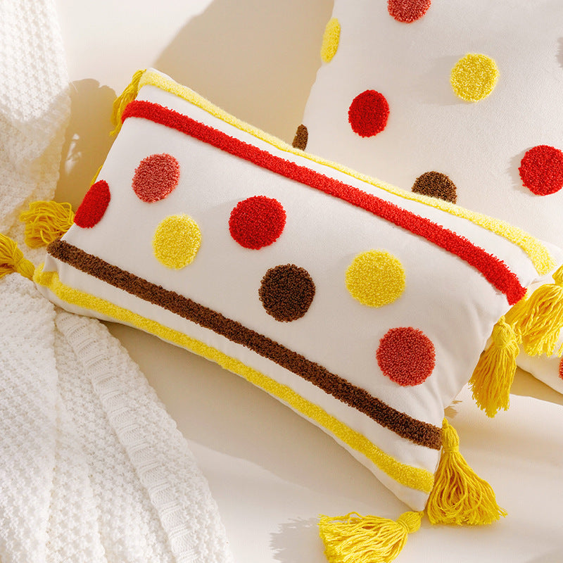 Artistic Animal-Themed Decorative Lumbar Pillow