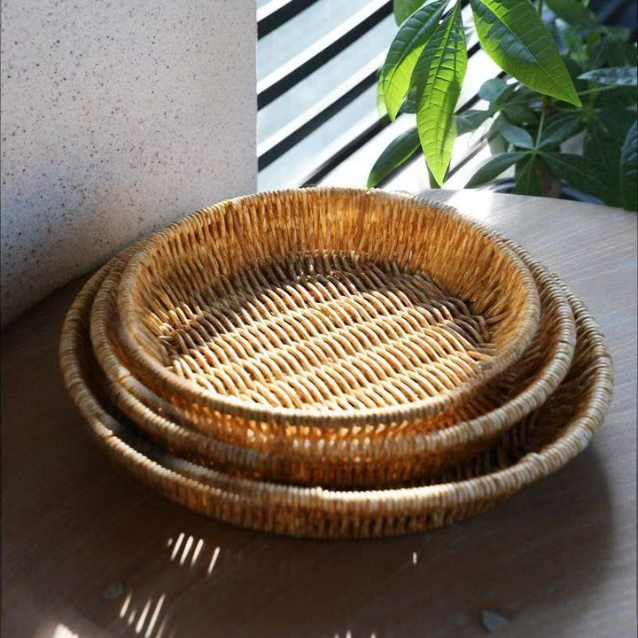 Handwoven Decorative Storage Tray