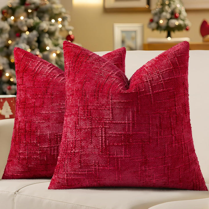 Textured Decorative Throw Pillow