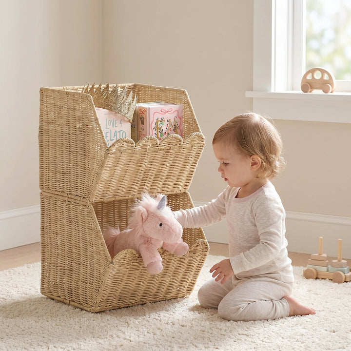 Decorative storage baskets