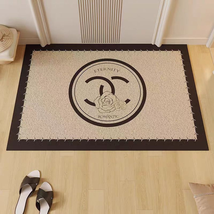 Floral Welcome Mat