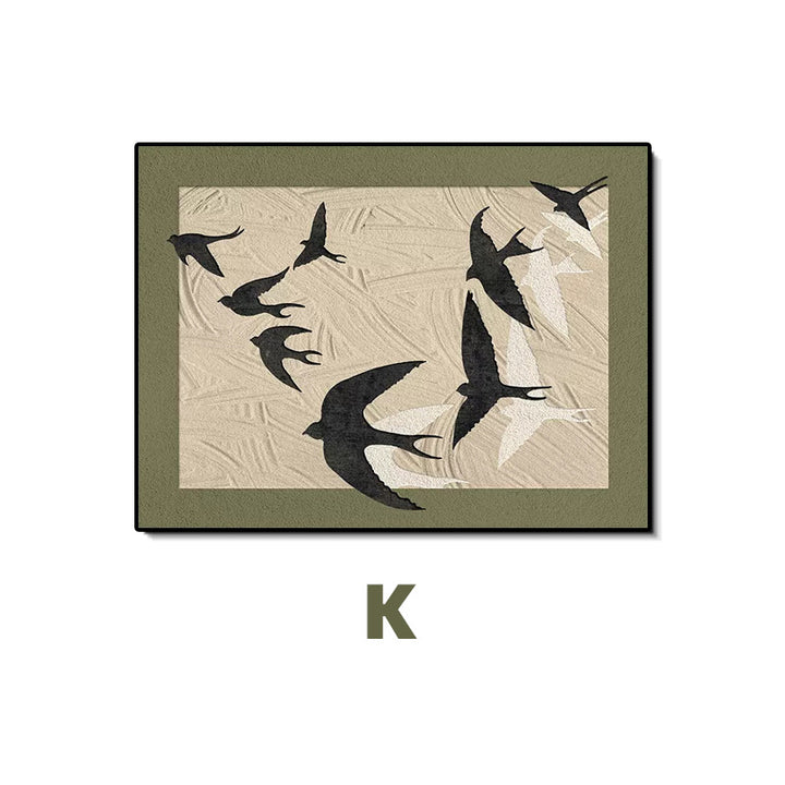 Framed Birds Wall Art