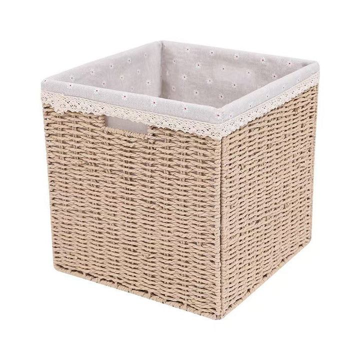 Stylish Woven Storage Cube