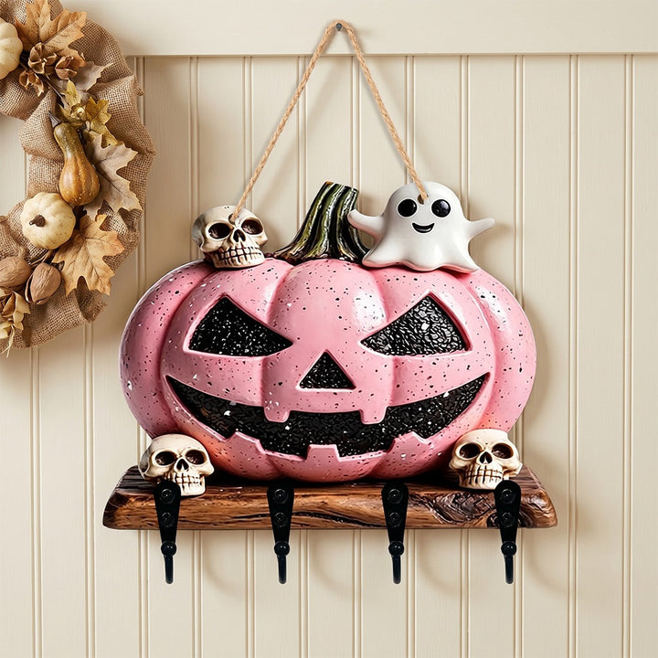 Halloween decorative figure with witch motifs
