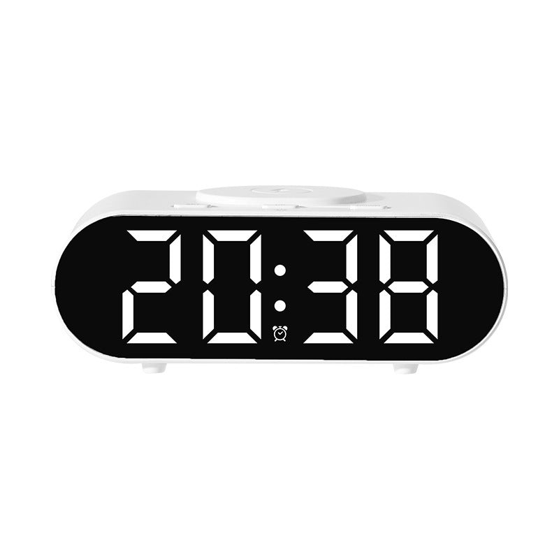 Digital FM clock radio with large LED display