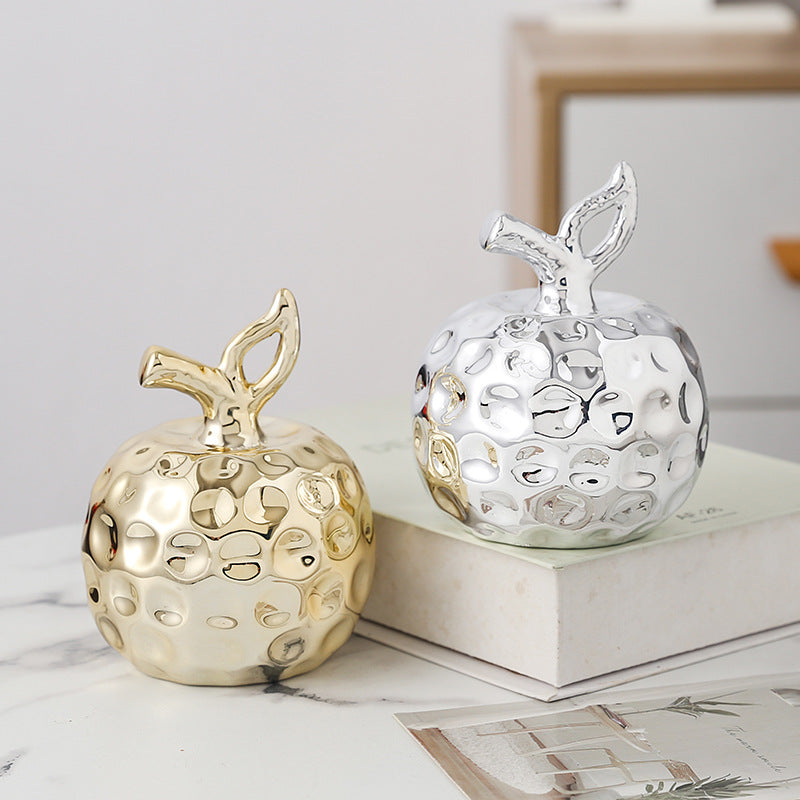 Artistic ceramic fruit figure