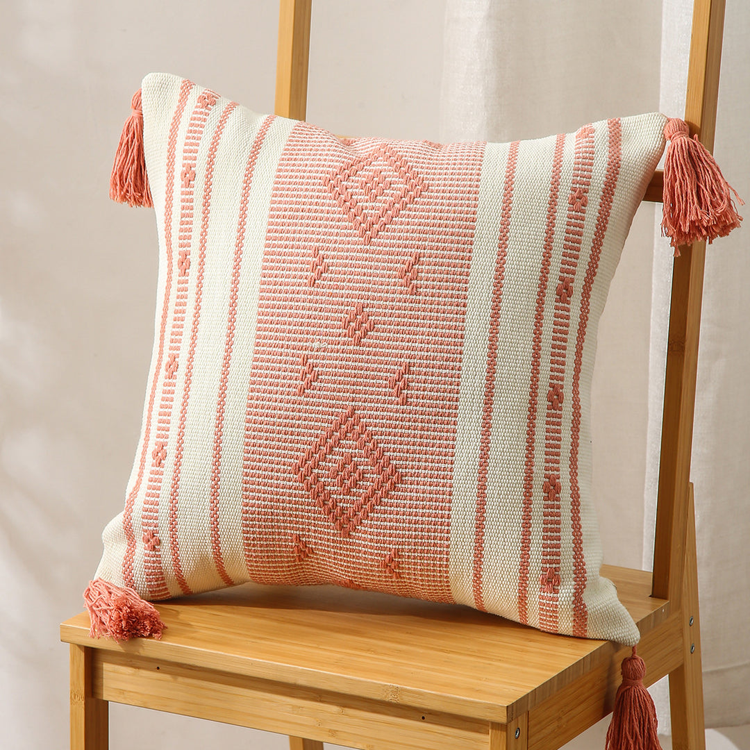 Decorative Geometric Pattern Cushion