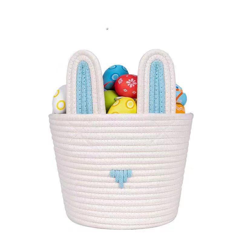 Playful Storage Basket in Rabbit Design