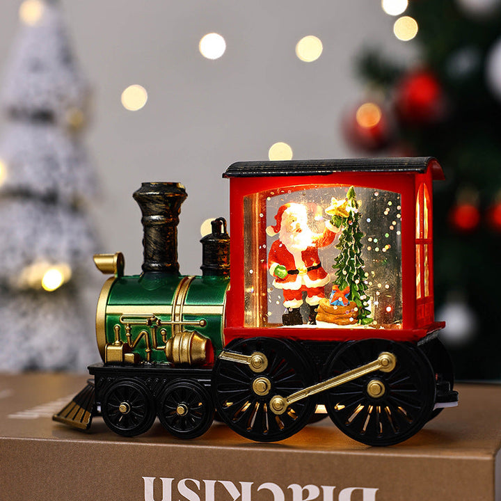 Decorative Snowball Locomotive