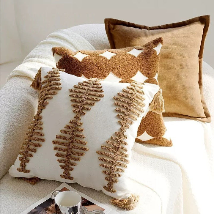 Textured Plush Throw Pillow