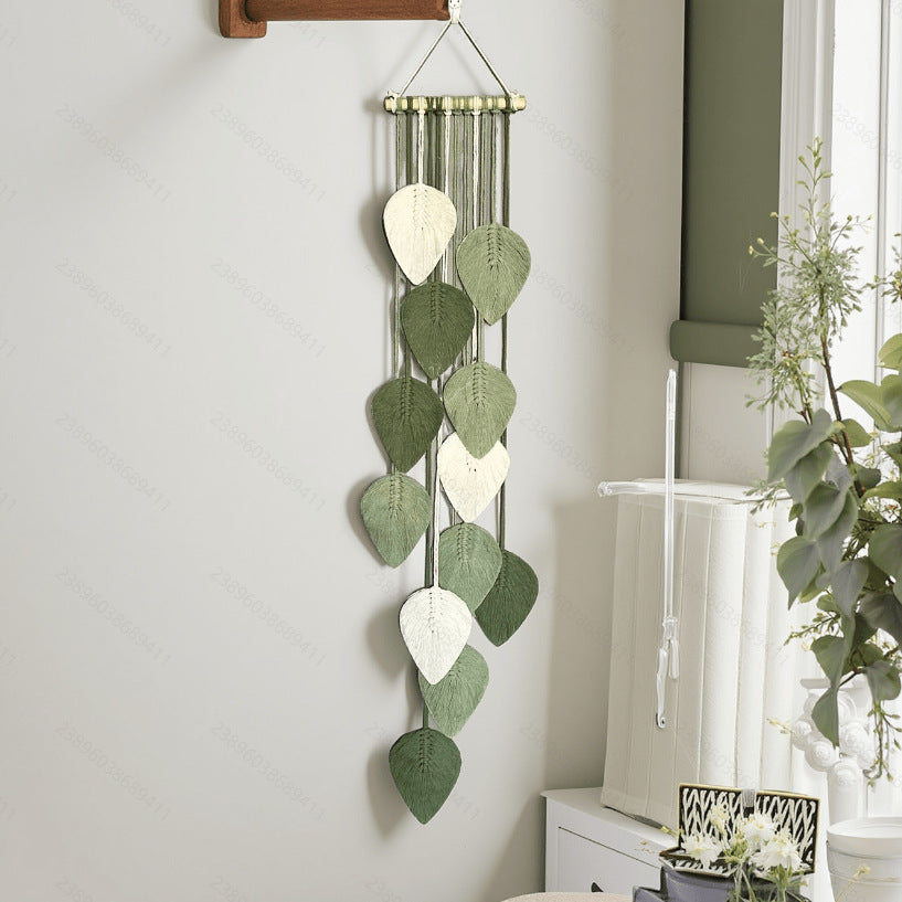 Leaf-Inspired Macrame Wall Hanging