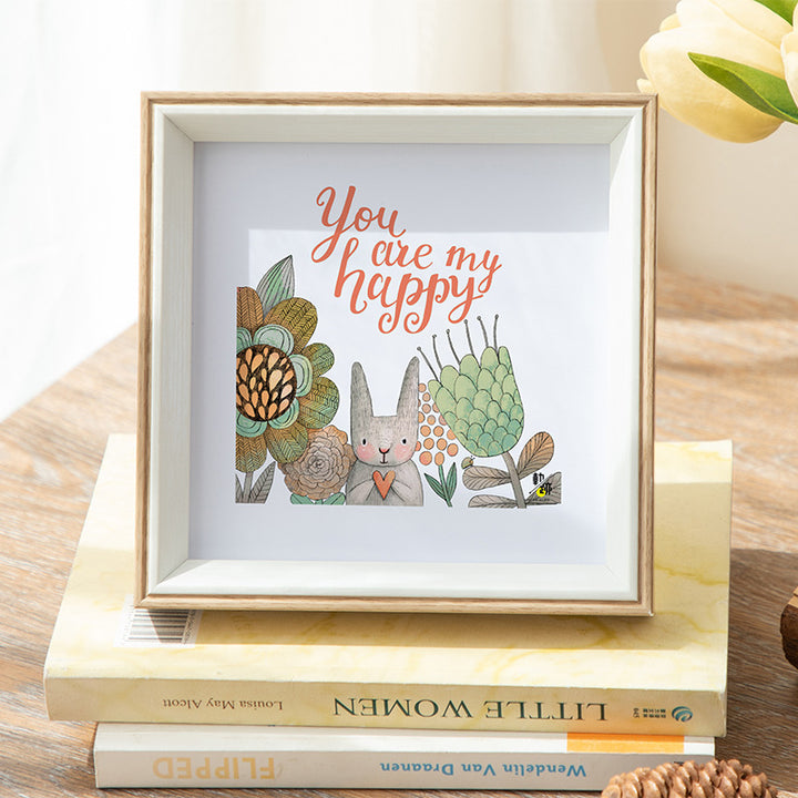 Cute Animal Art Print Frame