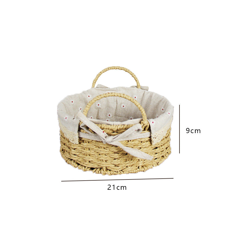 Handcrafted Woven Storage Basket