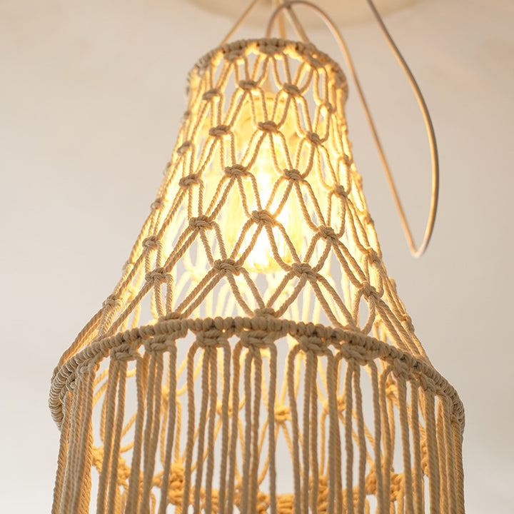 Macrame Hanging Lantern