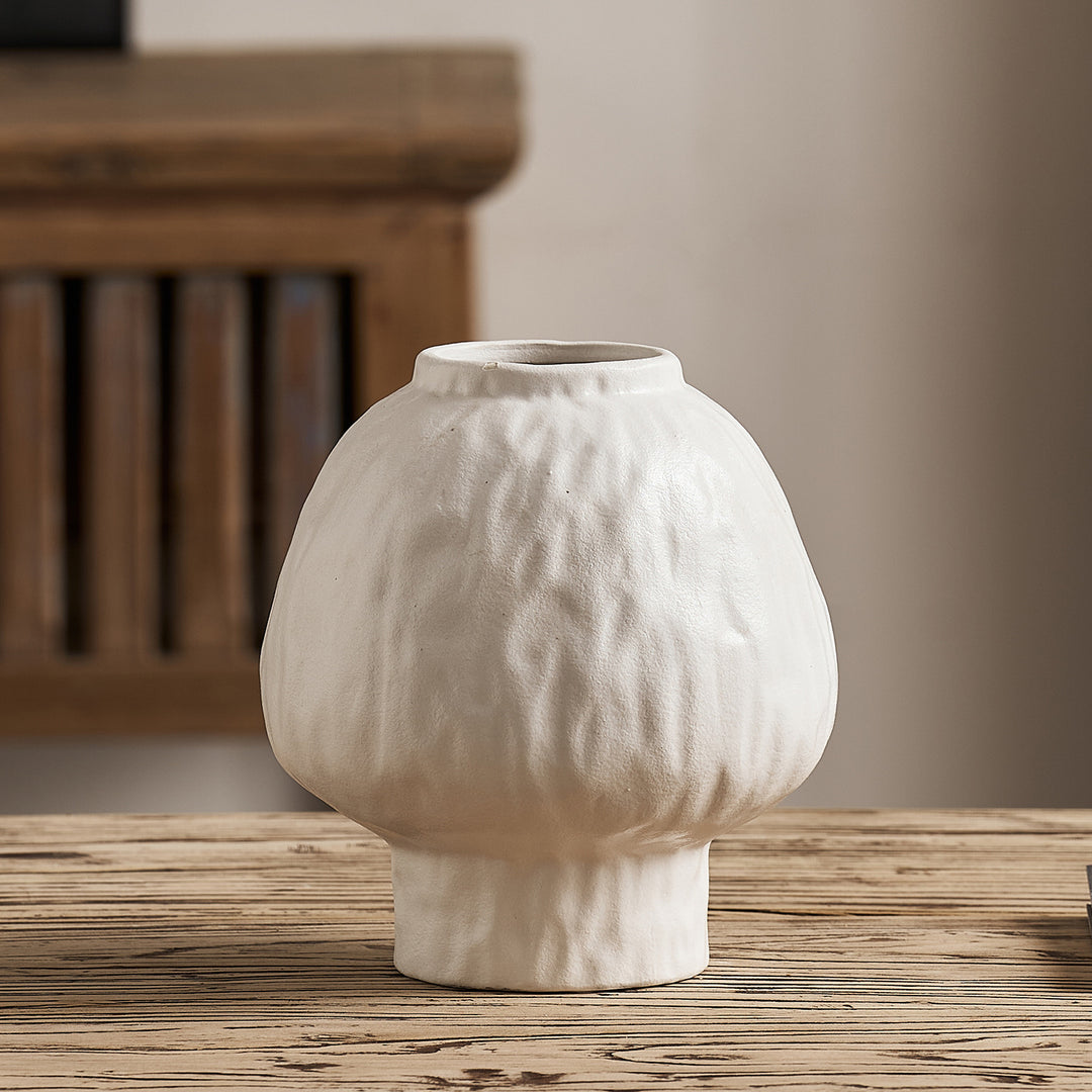 Decorative ceramic vase in modern design
