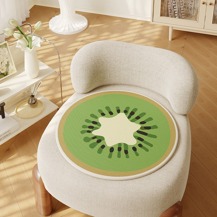 Apple-Shaped Non-Slip Decorative Chair Seat Cushion Pad