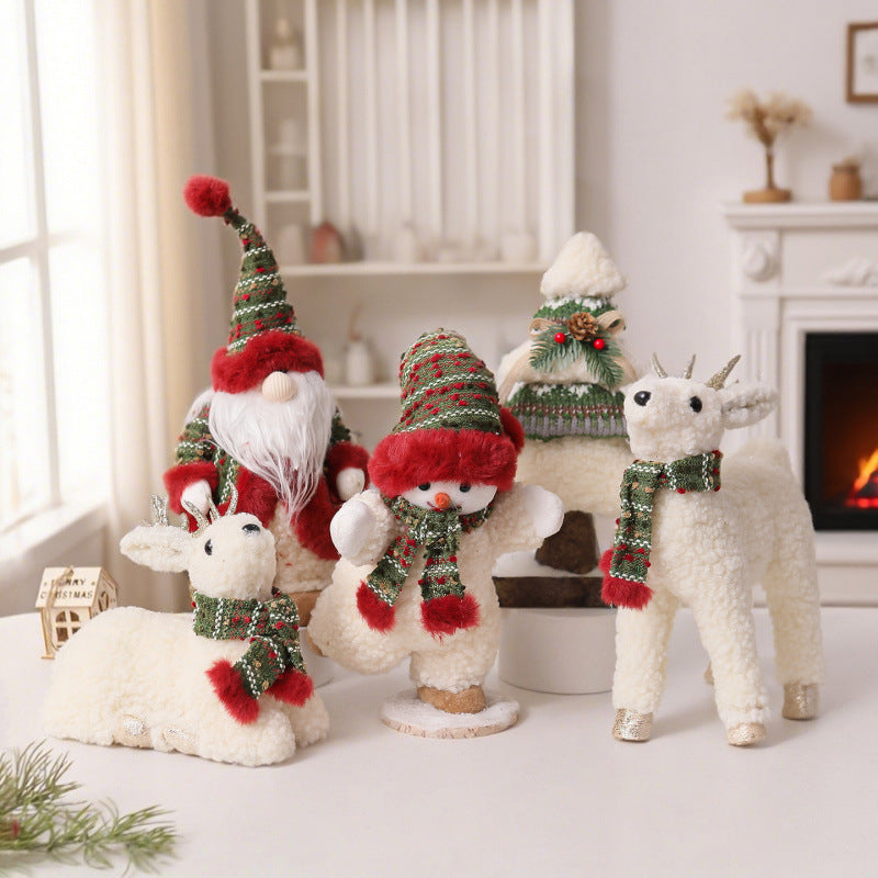 Decorative Christmas figure in reindeer design