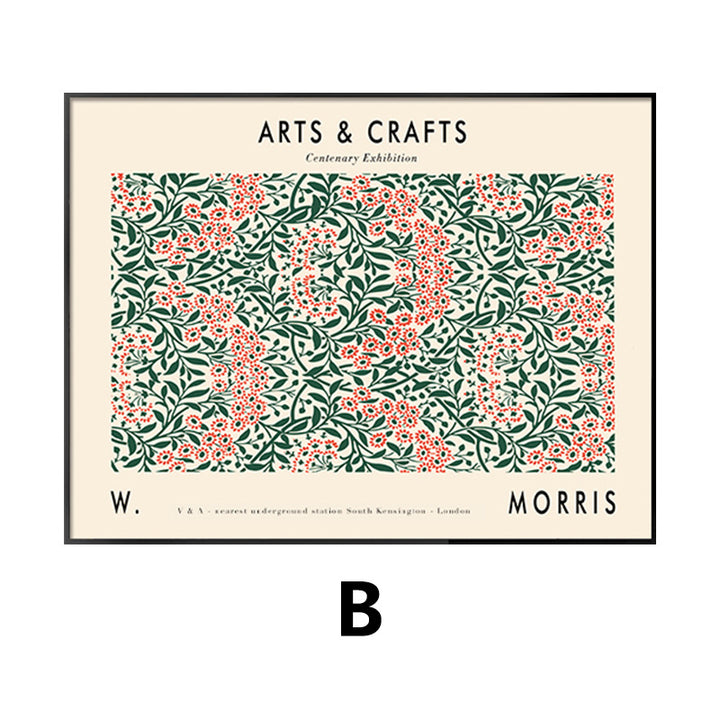 Framed Arts & Crafts Exhibition Print