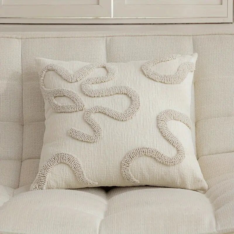 Modern Abstract Design Throw Pillow