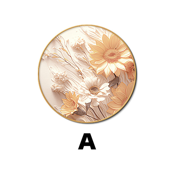 Elegant Floral Texture Wall Art