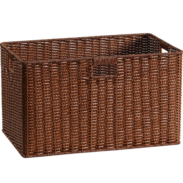 Handcrafted Rectangular Storage Basket