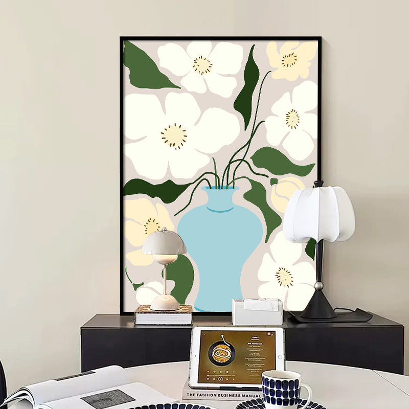 Floral Themed Wall Art Print