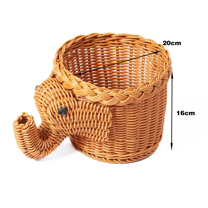 Decorative Wicker Duck