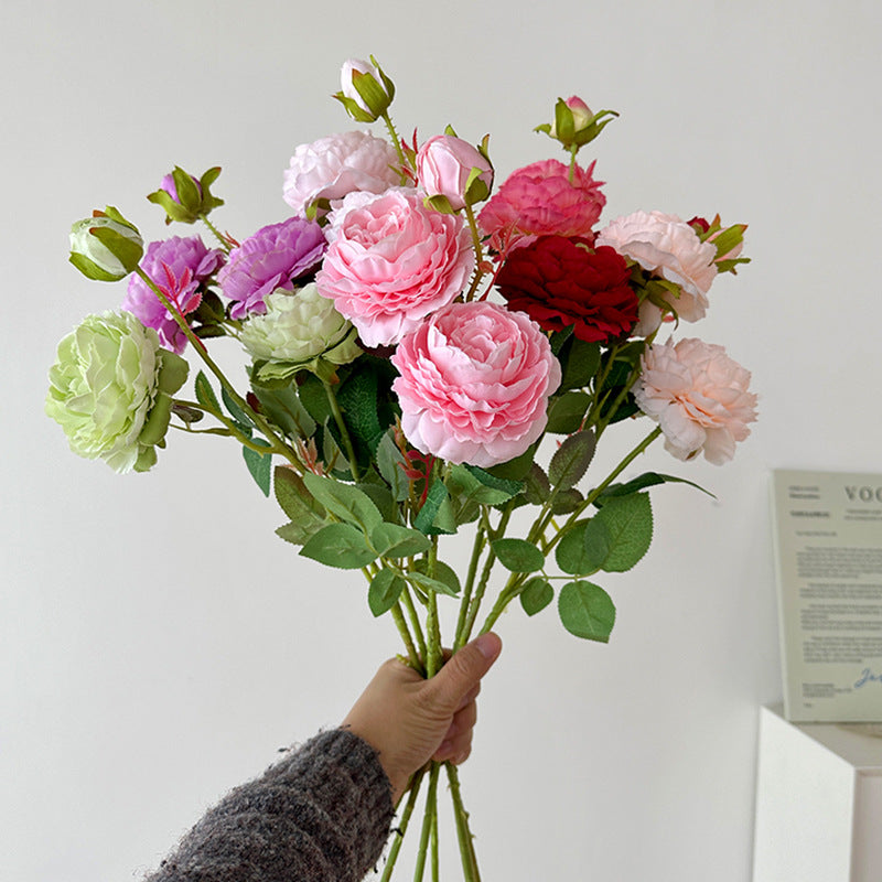 Lifelike Artificial Rose Stem
