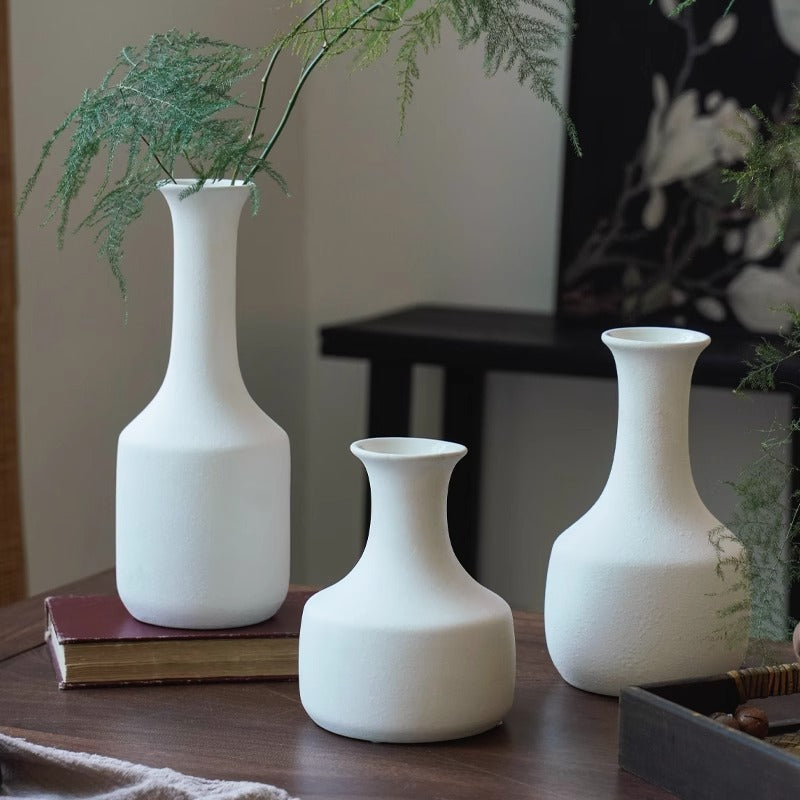 Stylish ceramic vase