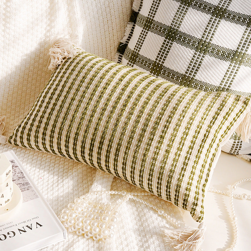 Artistic Botanical Throw Pillow