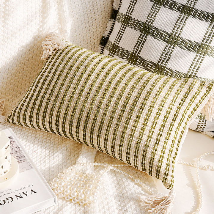 Artistic Botanical Throw Pillow