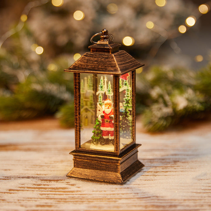 Decorative LED Christmas Lantern