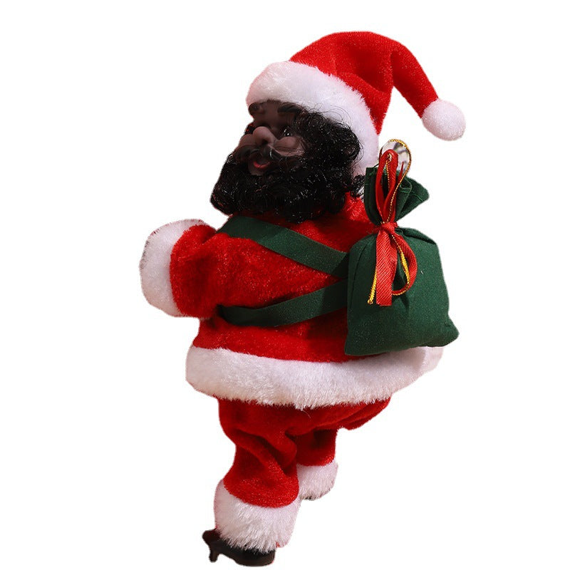 Decorative Santa Claus with ladder