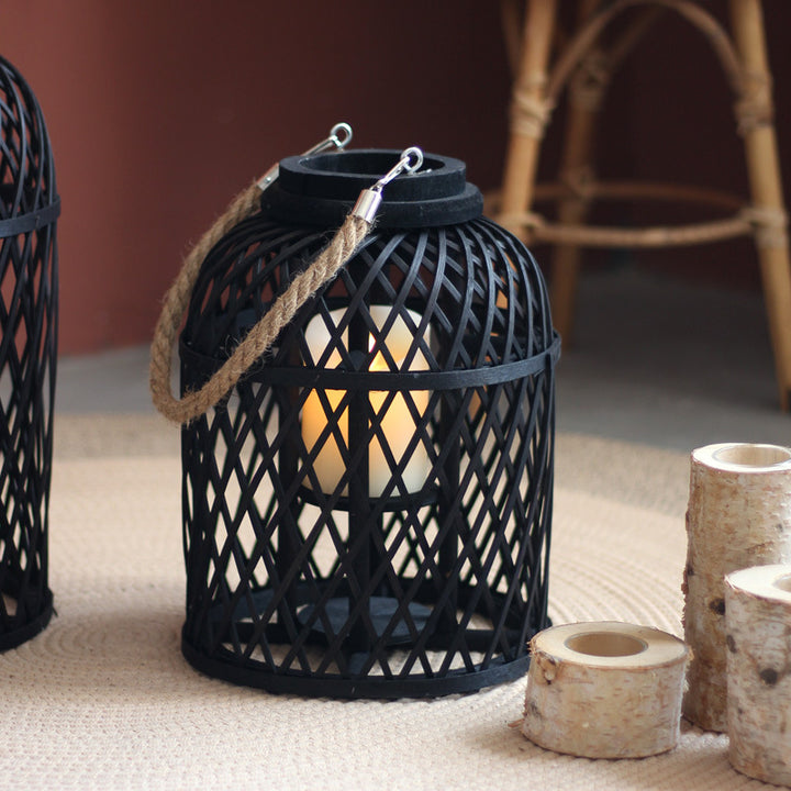 Handcrafted Rattan Lamp
