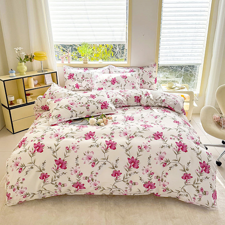 Floral Patterned Duvet Cover Set