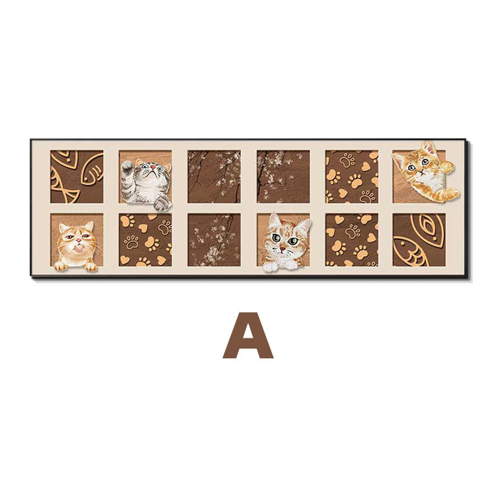 Cat-Themed Decorative Wall Art
