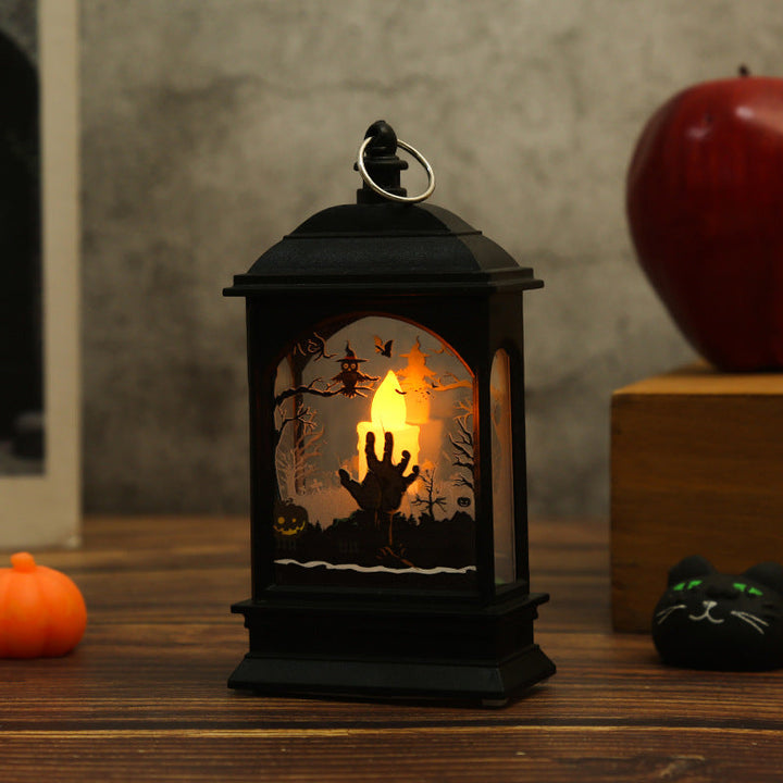 Nostalgic Lantern with Halloween Motif