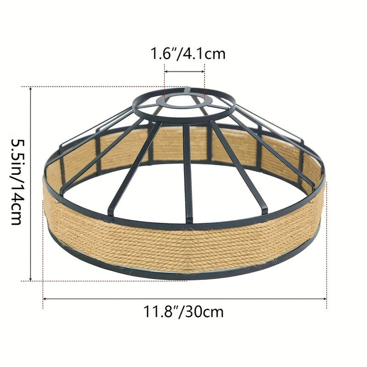 Decorative lampshade with modern design