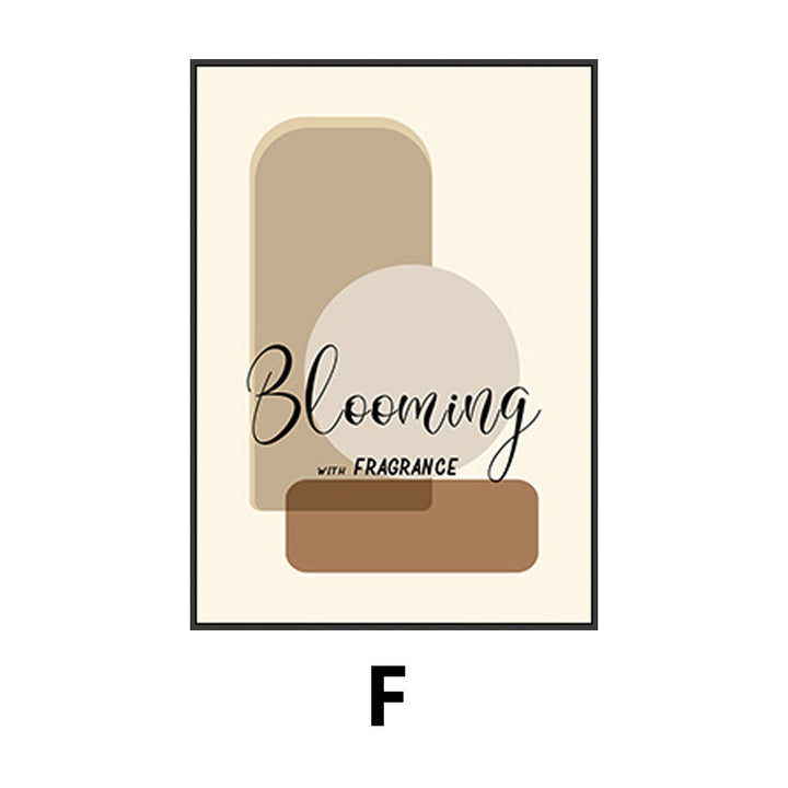 Floral Abstract Canvas Wall Art