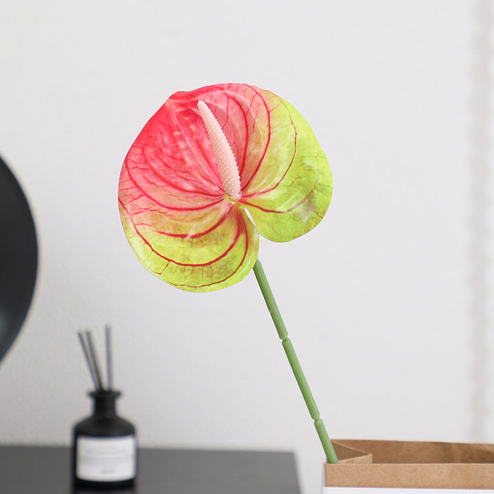Elegant artificial orchid with delicate flowers