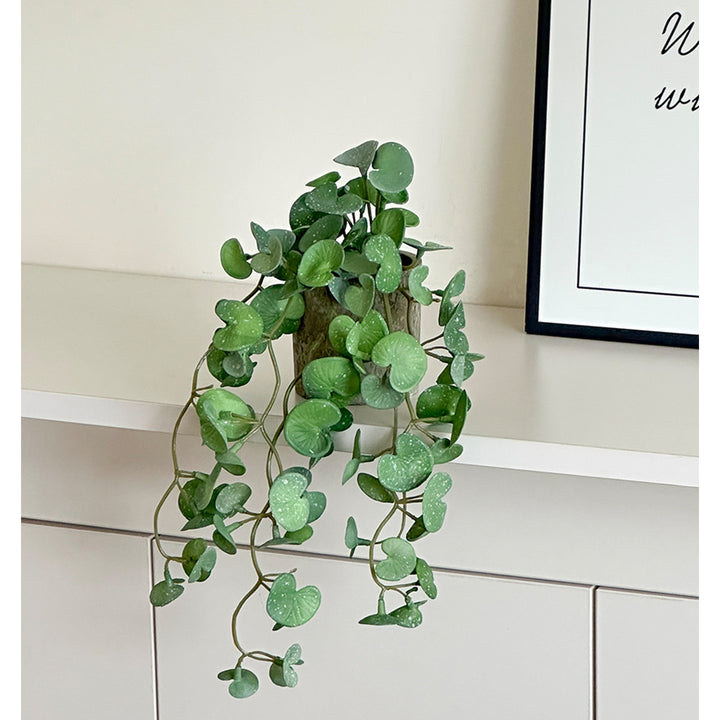 Faux Eucalyptus Hanging Plant