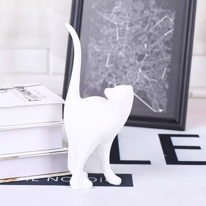 Contemporary Cat Figurine