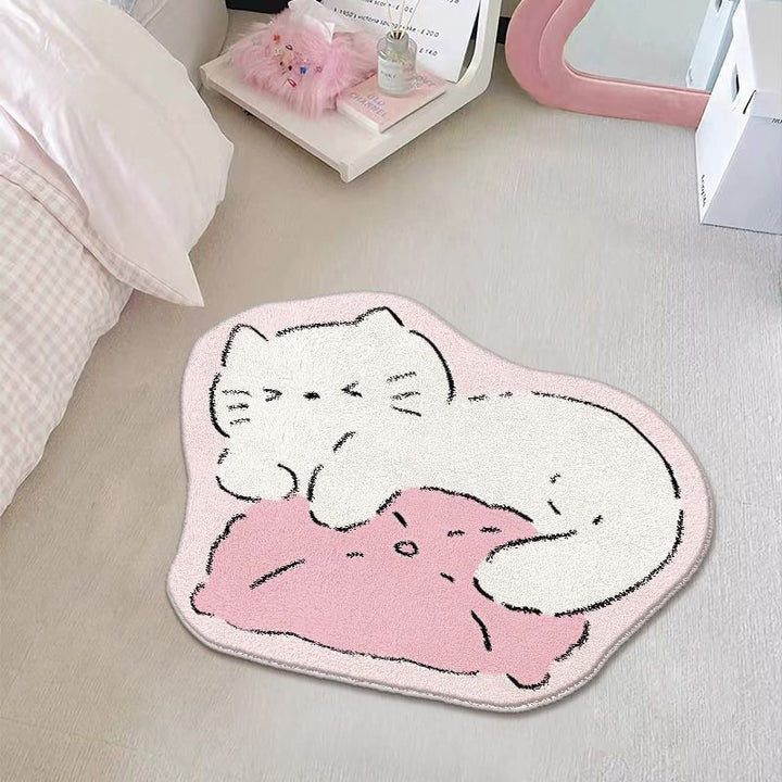 Adorable Cartoon Bear Area Rug